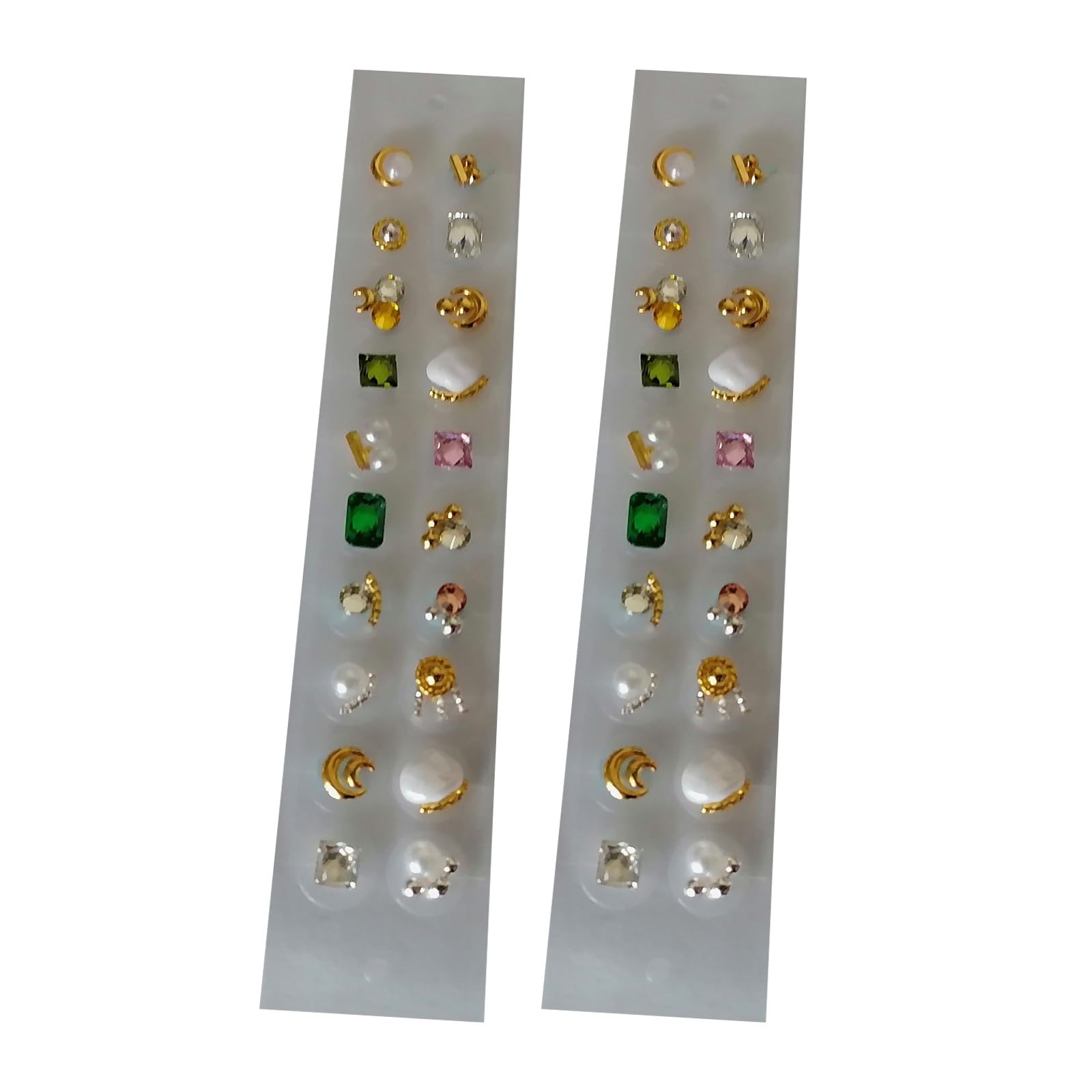 Decorativo Masaje De Oídos Baile Acupuncture Semillas De Oreja Joyas Impermeable para El Día A Día Semillas Prensa Orejas Portátiles para El Personal 20/40 Uds.(40 PCS)