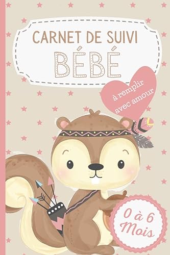 Carnet de Suivi Bébé à remplir 0-6 mois: Journal de Bord Bébé | Suivi Quotidien : Allaitement-Biberon-Soin-Couche-Bain-Dodo | Cadeau Future Maman
