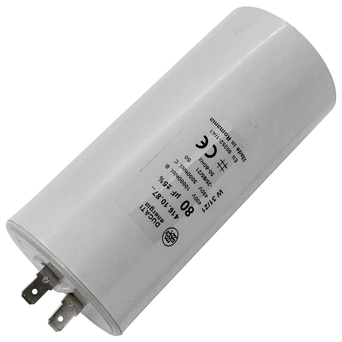 Lumonic Startcondensator 2µF 450V | met Kabel I 26x55mm I 2uF I