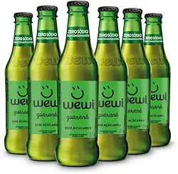 Guaraná Natural Zero Açúcar 255ml pacote com 6 unidades