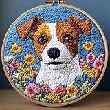 COMPLETE SET FOR BEGINNERS : Our punch needle kit includes all essential supplies: 1 embroidery hoop, 1 punch needle, 1 cotton cloth with pattern, an English instruction guide, threader tools, and a variety of colored yarn, making it perfect for thos...