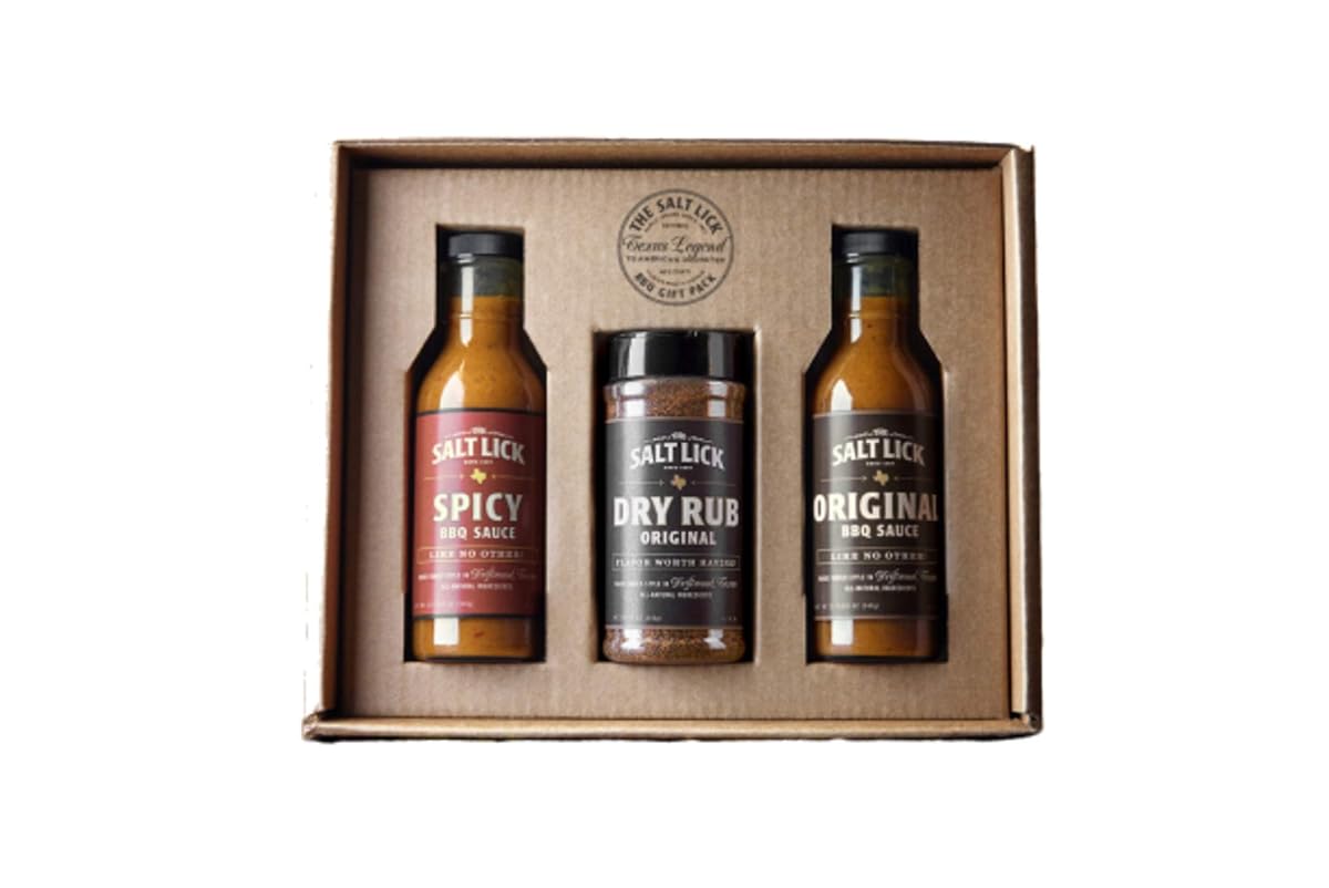 Salt Lick Bbq Sauce And Dry Rub Gift Pack