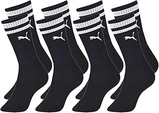 Kit 04 Pares de Meia Puma Cano Longo Esportiva Heritage | 4 Preto (4X95) | 39-43 | 469X_9553_9553_9553_9553__04P
