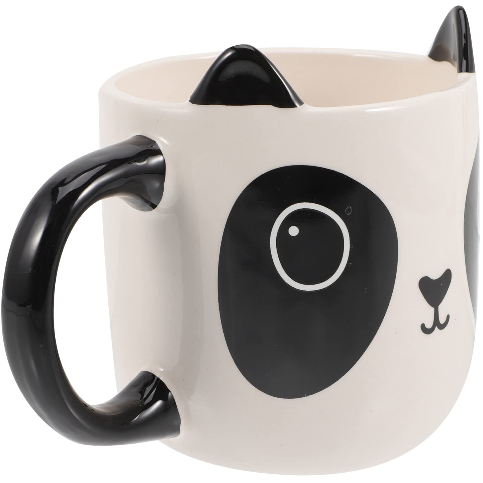 Zerodeko Keramikbecher für Kaffee Tee und Milch Wasserbecher für Zuhause und Büro Frühstücksbecher für Müsli und Saft Haushaltsbecher aus Hochwertiger Keramik