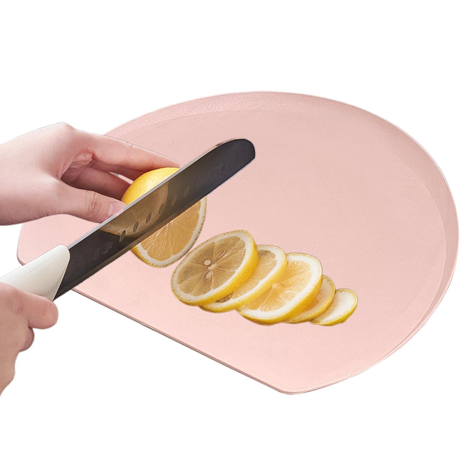 Tablas para cortar de doble cara con diseño semicircular para optimizar tu cocina diaria