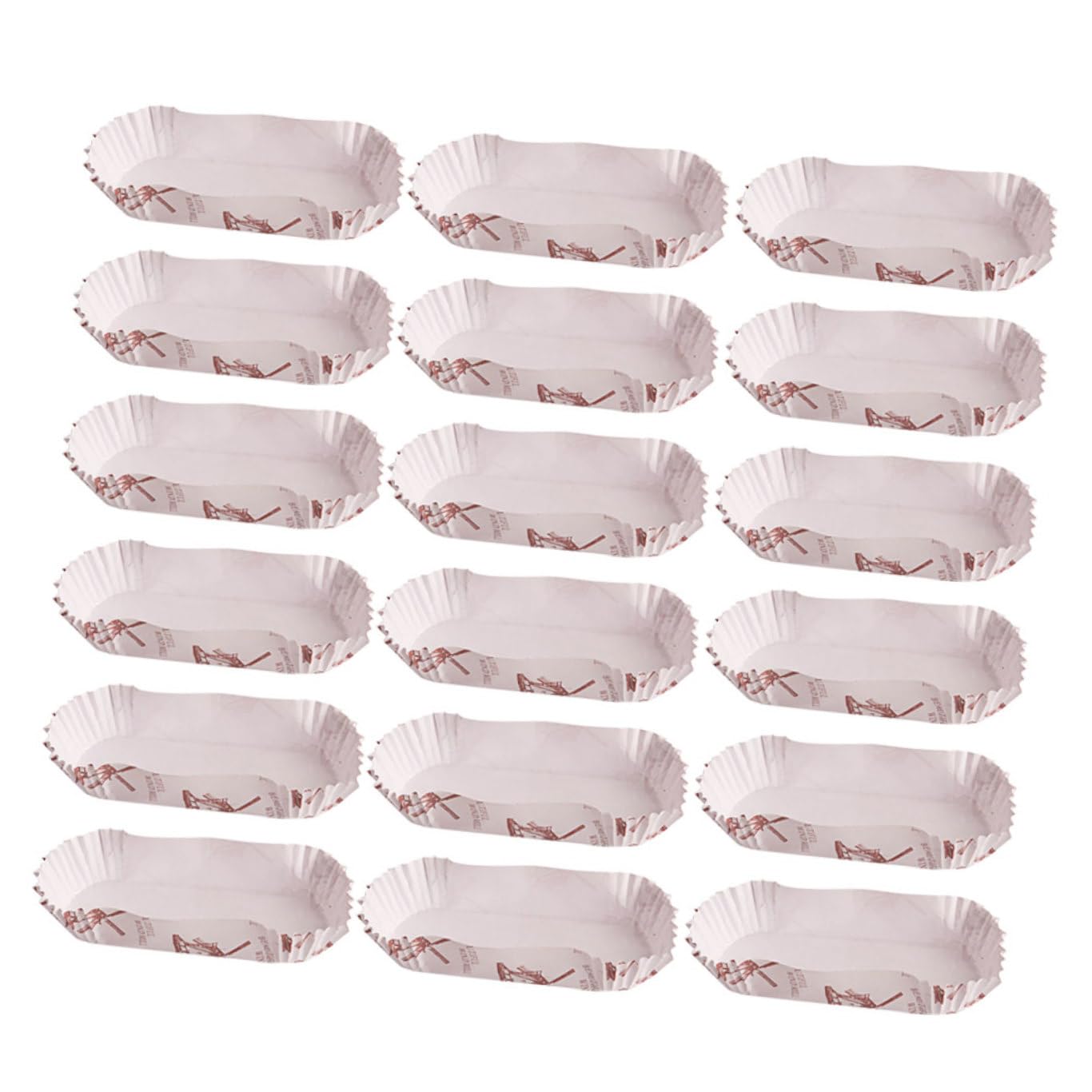 HEMOTON 600 Pezzi vassoio del pane tortiera di carta per cupcake fodera per cupcake di carta teglie da forno teglia pirottini di carta per cupcake fodere per torte mini carta da torta