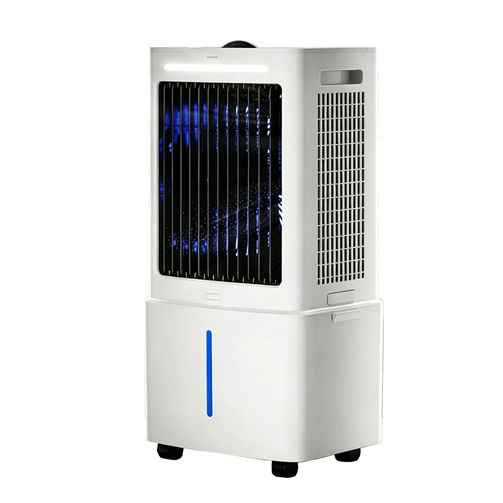 Aria condizionata Mobil 3-in-1 25L, 2000m3/h, 80W, 3 gradini, oscillante, 2 batterie di Raffreddamento, per camere da Letto e Ufficio, Soggiorno