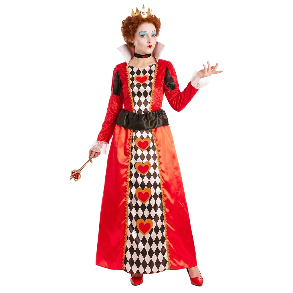 Queen of Hearts costume for women