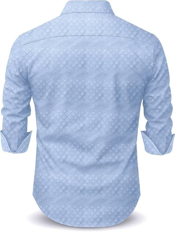 Image of Men Linen Cotton Full Sleeve Shirt for Man | Mens Casual Shirt |Shirts for Men Stylish | Men Shirts | Casual Business Party Festival Regular Fit