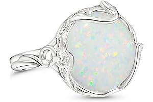 White Opal Ring: The Shimmering Gemstone with Vintage Charm