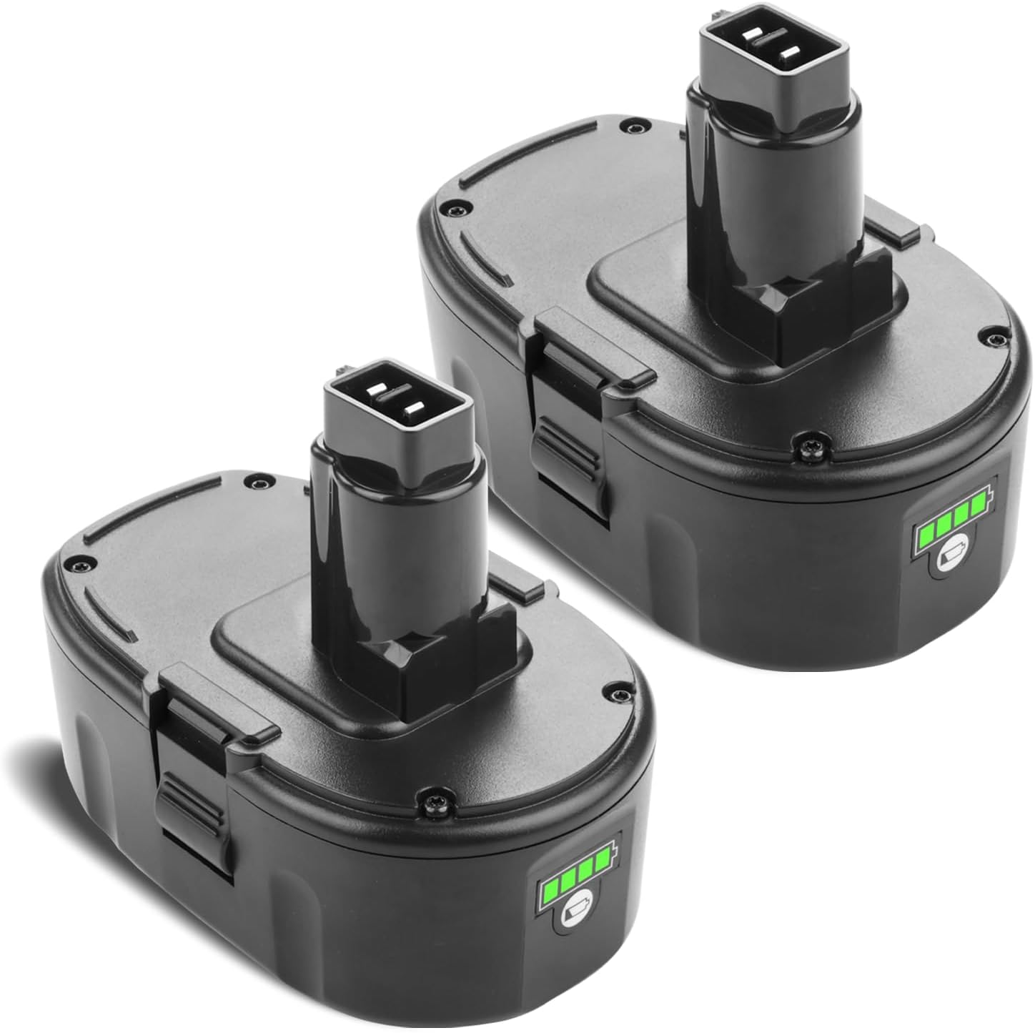 2 Packs 18V 7.0Ah Lithium-Ion Battery Replacement for Dewalt 18V XRP Ni-Cad DC9096 DC9098 DC9099 DC9180 DC9181 DC9182 DE9039 DE9095 DE9096 DE9098 DE9503 DW9095 DW9096 DW9098 XRP Cordless Power Tools