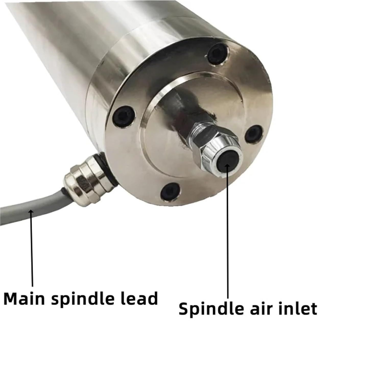 Permanent Magnet Motor GDZ-65-3.0KW-202mm Carving Motor