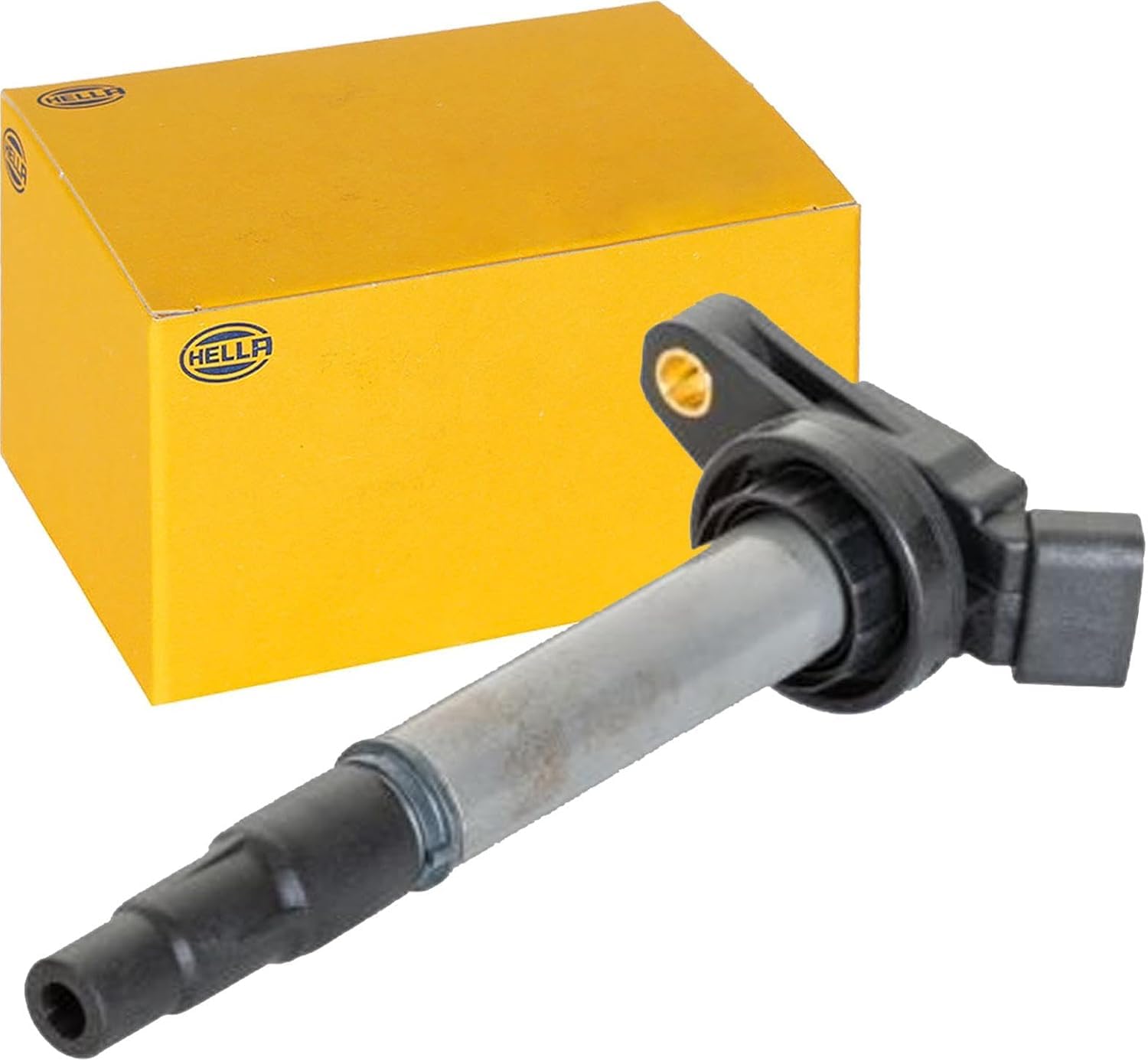 HELLA 5DA 358 000-461 Zündspule - 12V - 4-polig - Kerzenschachtzündspule