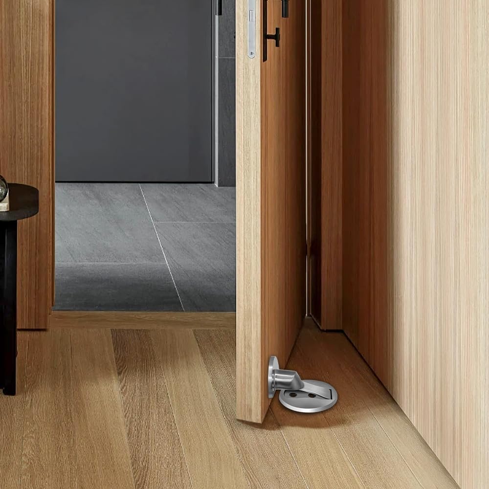 Invisible Magnetic Door Stopper - No Drill -7