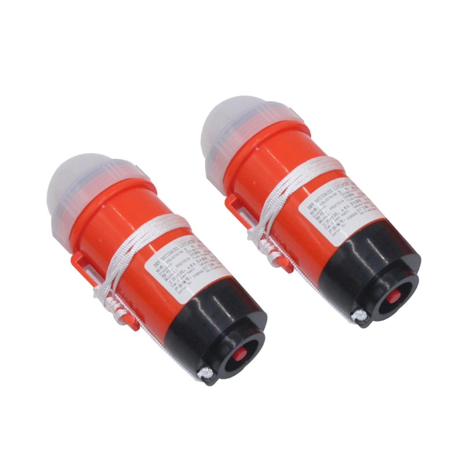 D2【used】携帯用緊急信号発光器 乾電池式 赤色灯 携帯用緊急信号発光