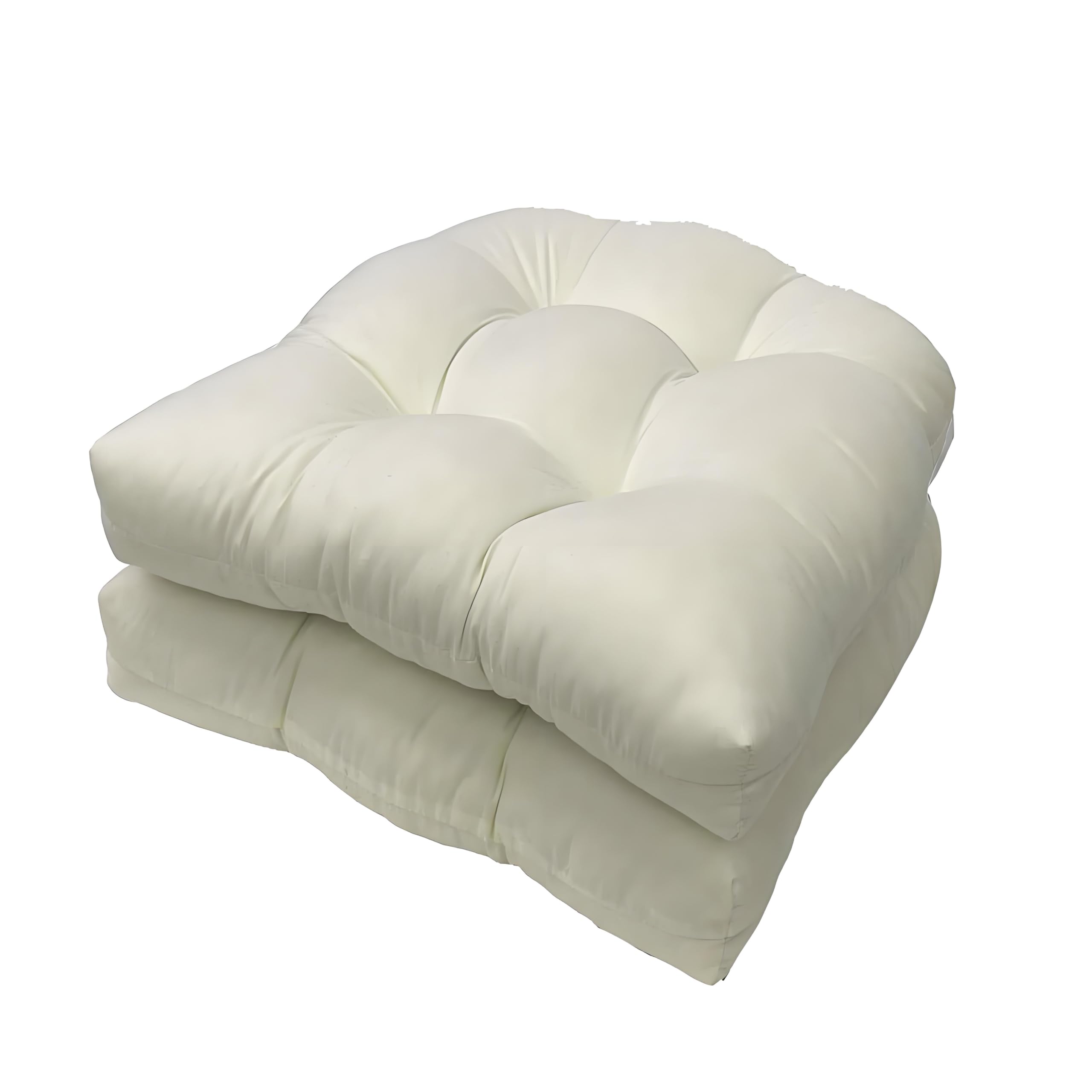 Coussin de chaise extérieur imperméable haut de gamme surrembourré 48 cm