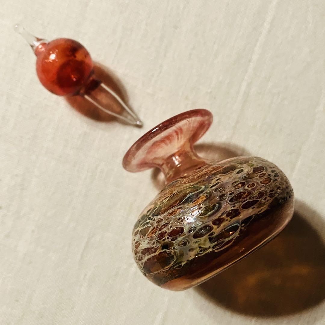 Amazon.co.jp: 小樽 北一硝子ガラス香水瓶 パフュームボトル