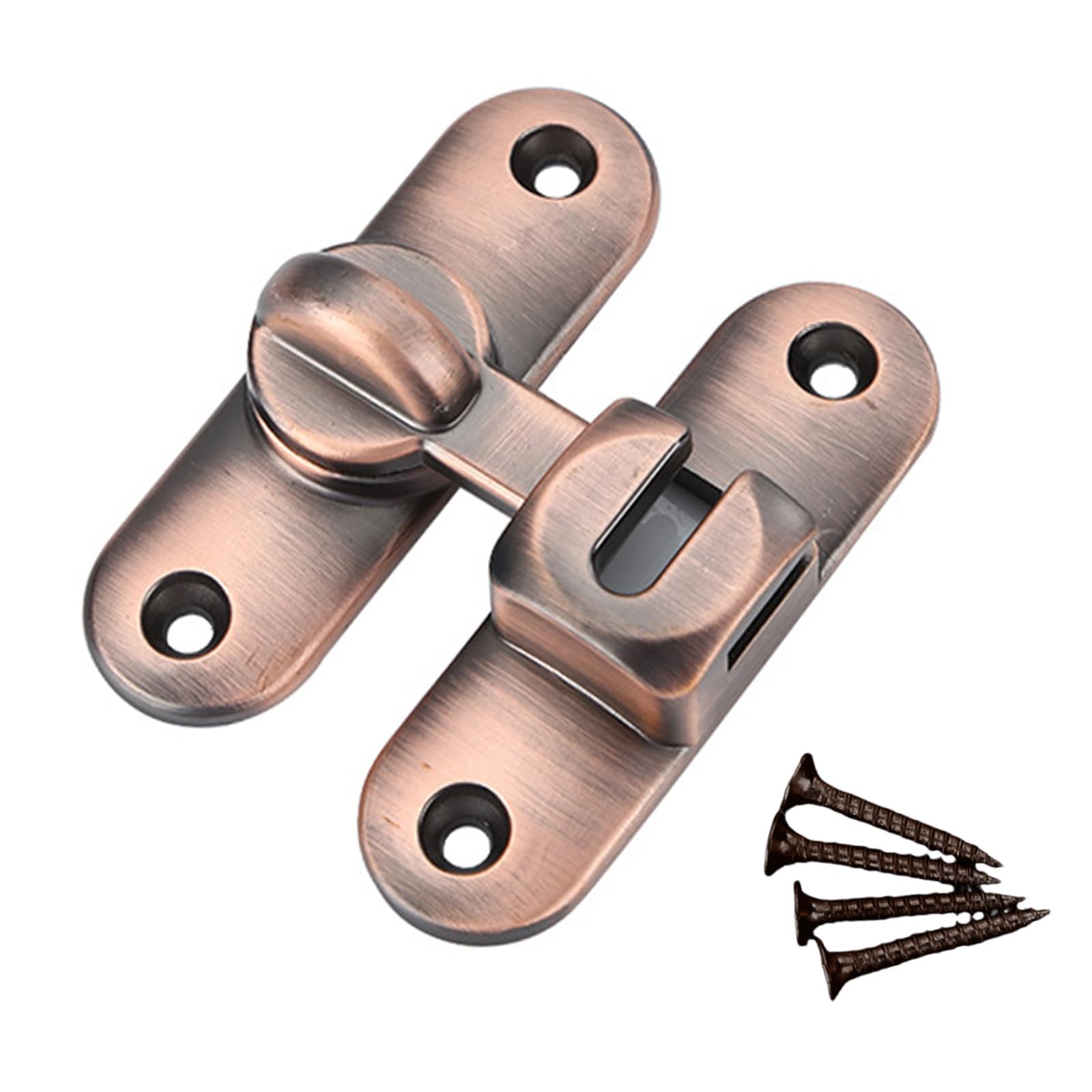 Multipurpose Sturdy Zines Alloy Door Latches for Indoor Accessory and Kitchen Supplies Door with Simple Operations Latches