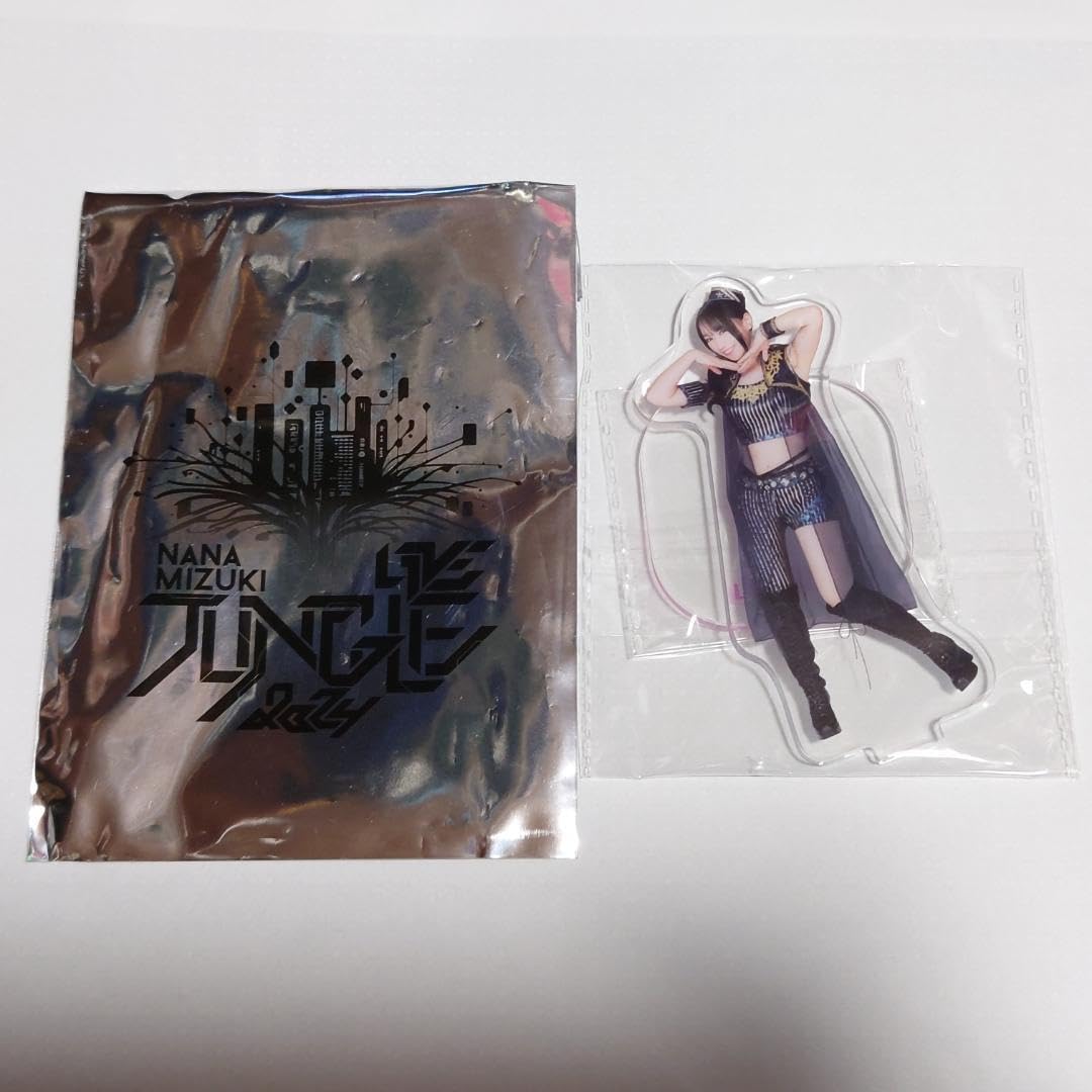 Amazon.co.jp: 水樹奈々 LIVE JUNGLE アクリルスタンド（黒衣装 