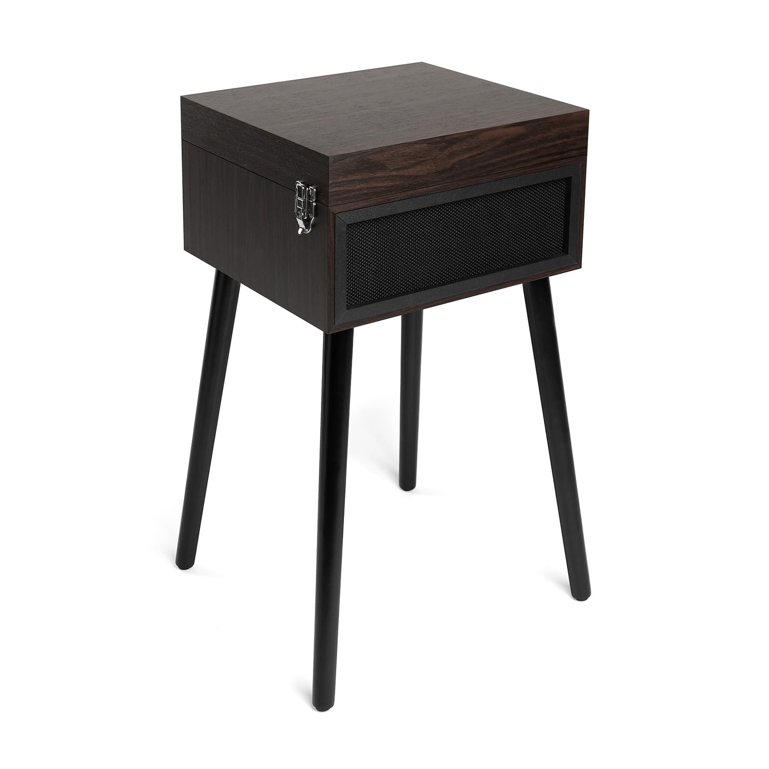 Victrola Liberty – Bluetooth Record Player – 5-in-1 Turntable with Vinyl Stream, FM Radio, USB Playback, Built-in Speakers, Use as Stand or Tabletop Player (Espresso)