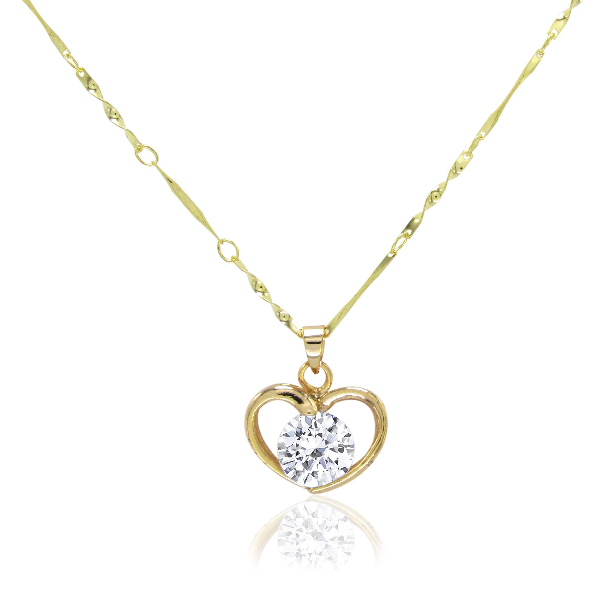See full amazon price history chart for Dolls N Queens Gold Plated Solitaire Pendant with Chain for Women & Girls (P9) Dolls N Queens Gold Plated Solitaire Pendant with Chain for Women & Girls (P9) (B07MMW3F45) Amazon Price History, Amazon Price Tracker