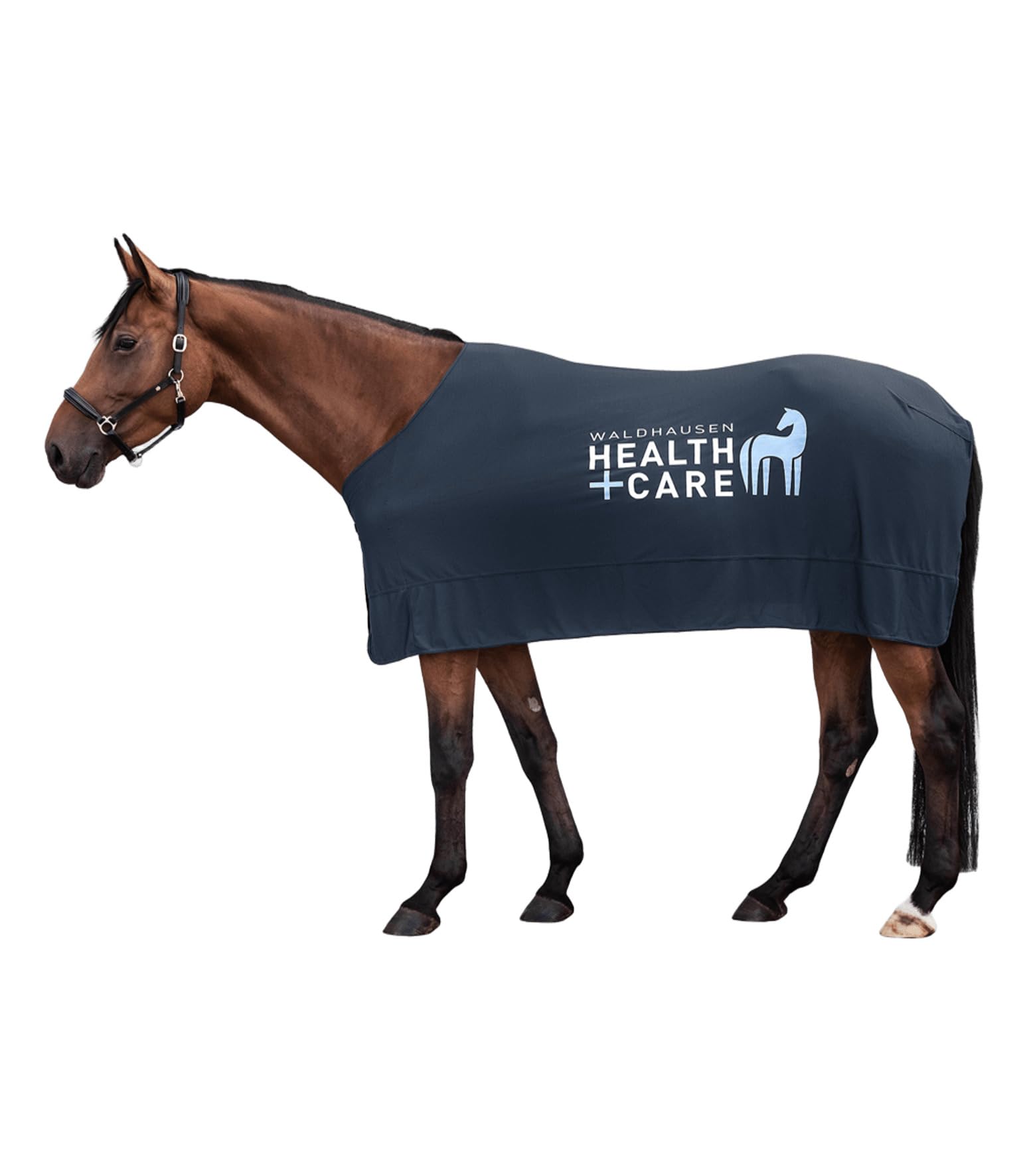 Waldhausen Health + Care Ice-Layer - Coperta 115 cm, colore: Blu notte