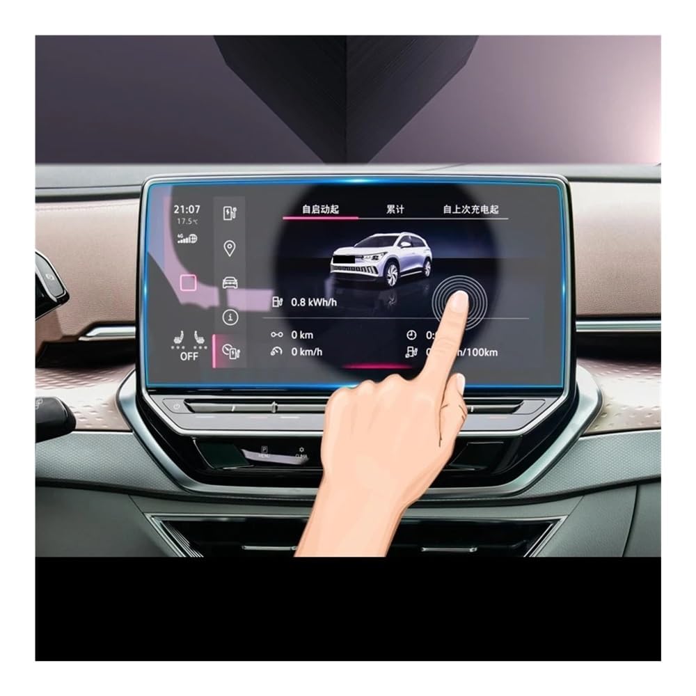 Écran GPS ID.6 sans rayures grâce au film de protection tableau de bord