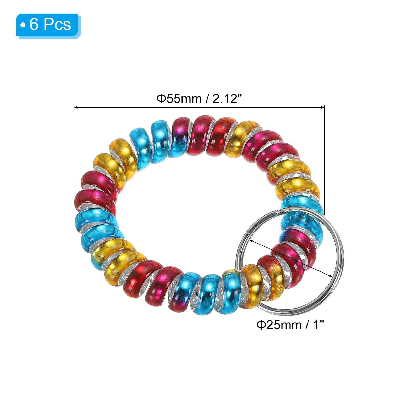 PATIKIL Stretchable Wristband Wristlet Keychain - Image 2