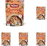 Prana Granolove |Oatmeal Cookie Crunch Organic Granola | Healthy Breakfast, Light on Sugar |Non-GMO, Vegan, Kosher | 300g