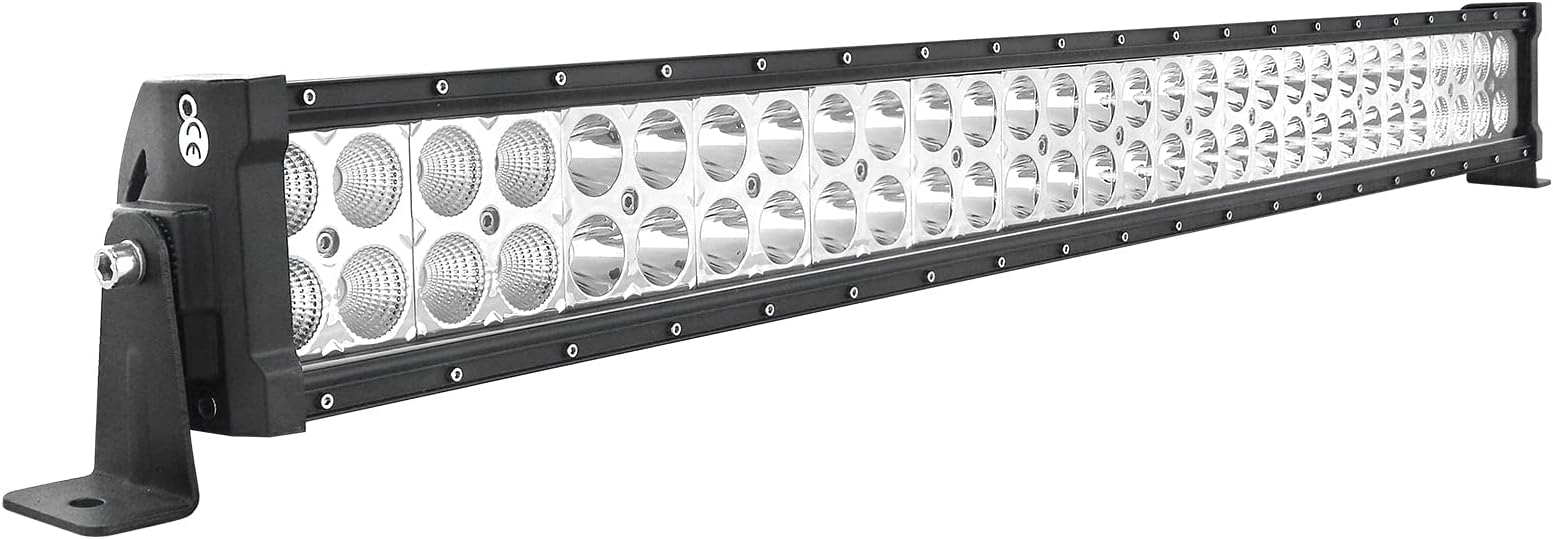 AUXTINGS 32 inch 180W Waterproof Spot Flood Combo LED Light Bar Off-Road Light Bar,LED Fog Lights with Mounting Bracket for Jeep Off Road Truck Car ATV SUV