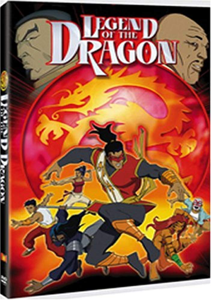 Legend of the Dragon DVD importación USA película de animación marcial para reproductores zona 1