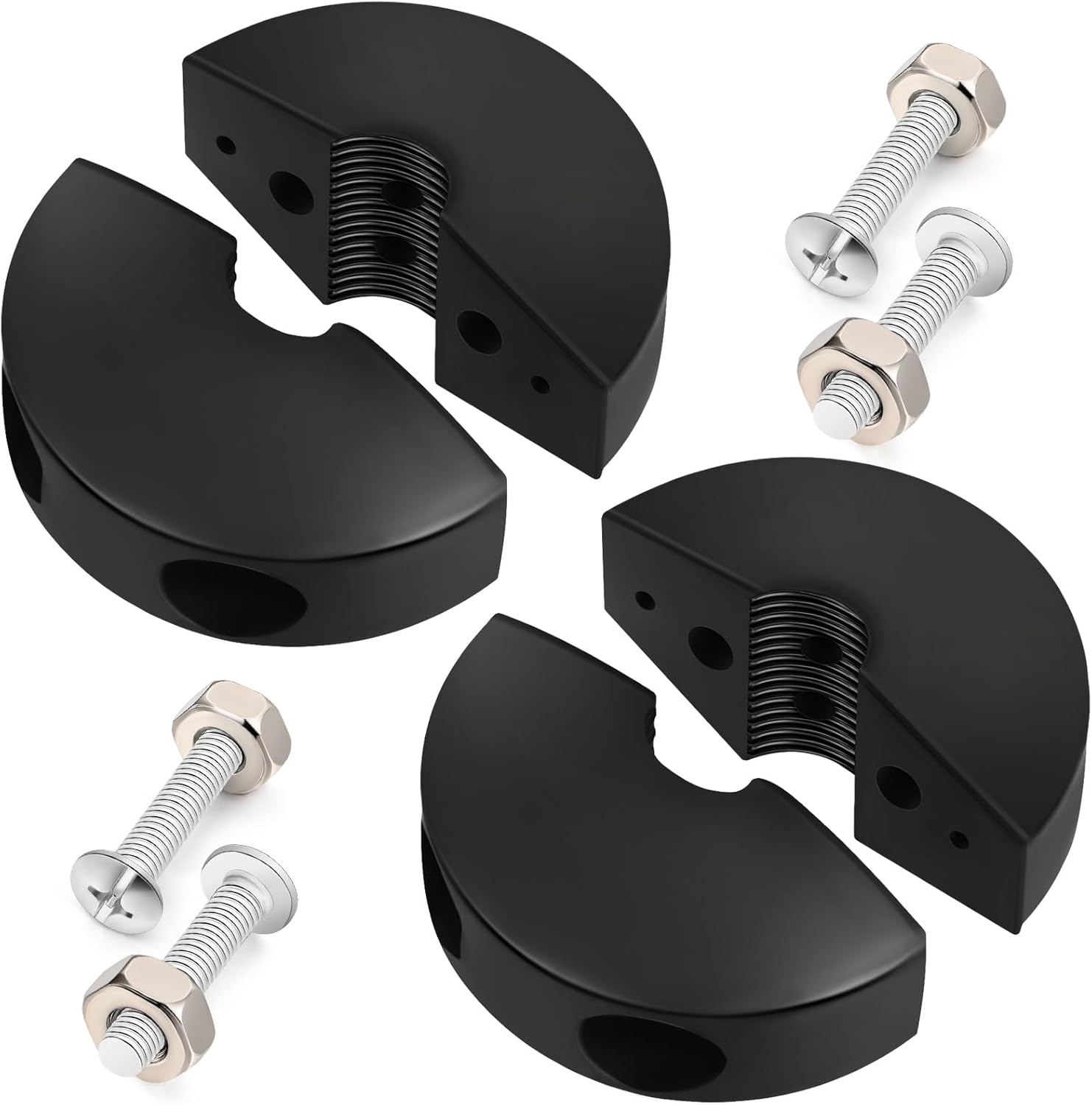 Yaocom 2 Sets Retractable Air Hose Stopper for Spring Driven Air Hose Reel Adjustable Replacement Parts Rubber Bumpers 1/2" ID 0.75 Inch to 0.87 Inch Auto Rewind