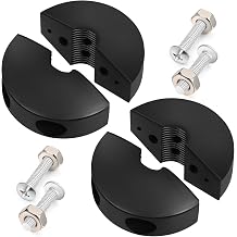 Yaocom 2 Sets Retractable Air Hose Stopper for Spring Driven Air Hose Reel Adjustable Replacement Parts Rubber Bumpers 1/2" ID 0.75 Inch to 0.87 Inch Auto Rewind