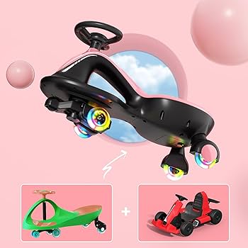 Amazon.com: XJD Electric Wiggle Car Ride On Toy, 2 in 1