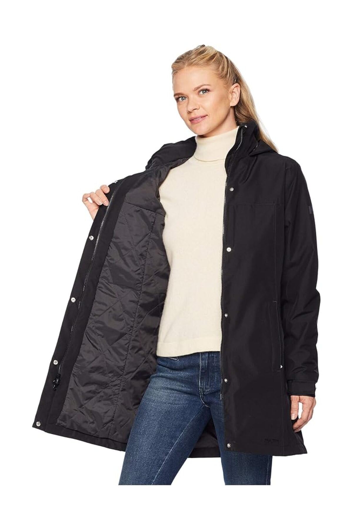 Helly Hansen Damskie Ocieplany Płaszcz Przeciwdeszczowy Aden