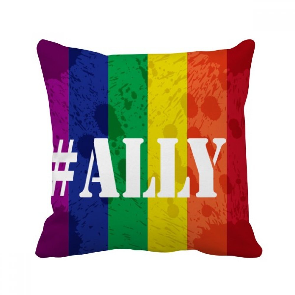 Coussin Salut Gesture Silhouette multicolore 40x40cm oreiller décoratif canapé salon maison