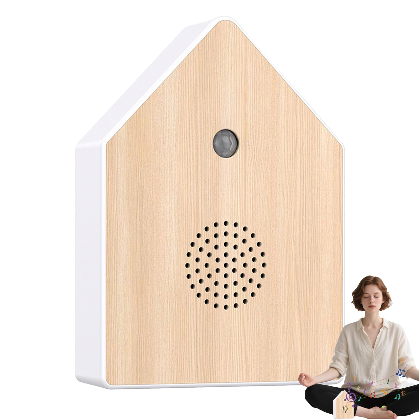 Generador de sonidos naturales de aves y pájaros cantores para yoga