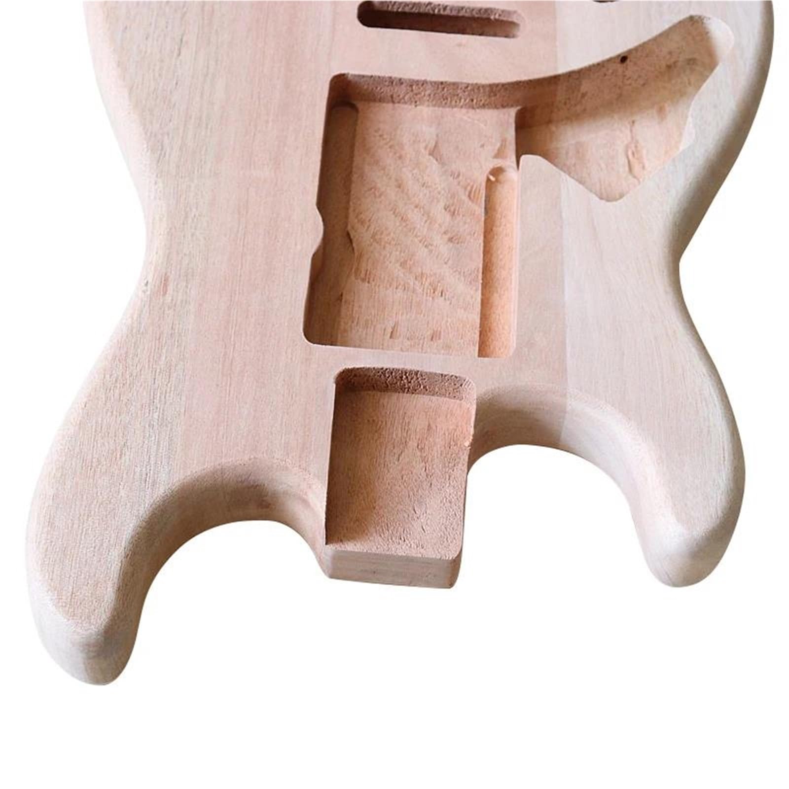 Gitarrenkorpus Korpus Einer E Gitarre Für Linkshänder Okoume Holz Matt Originalfarbe