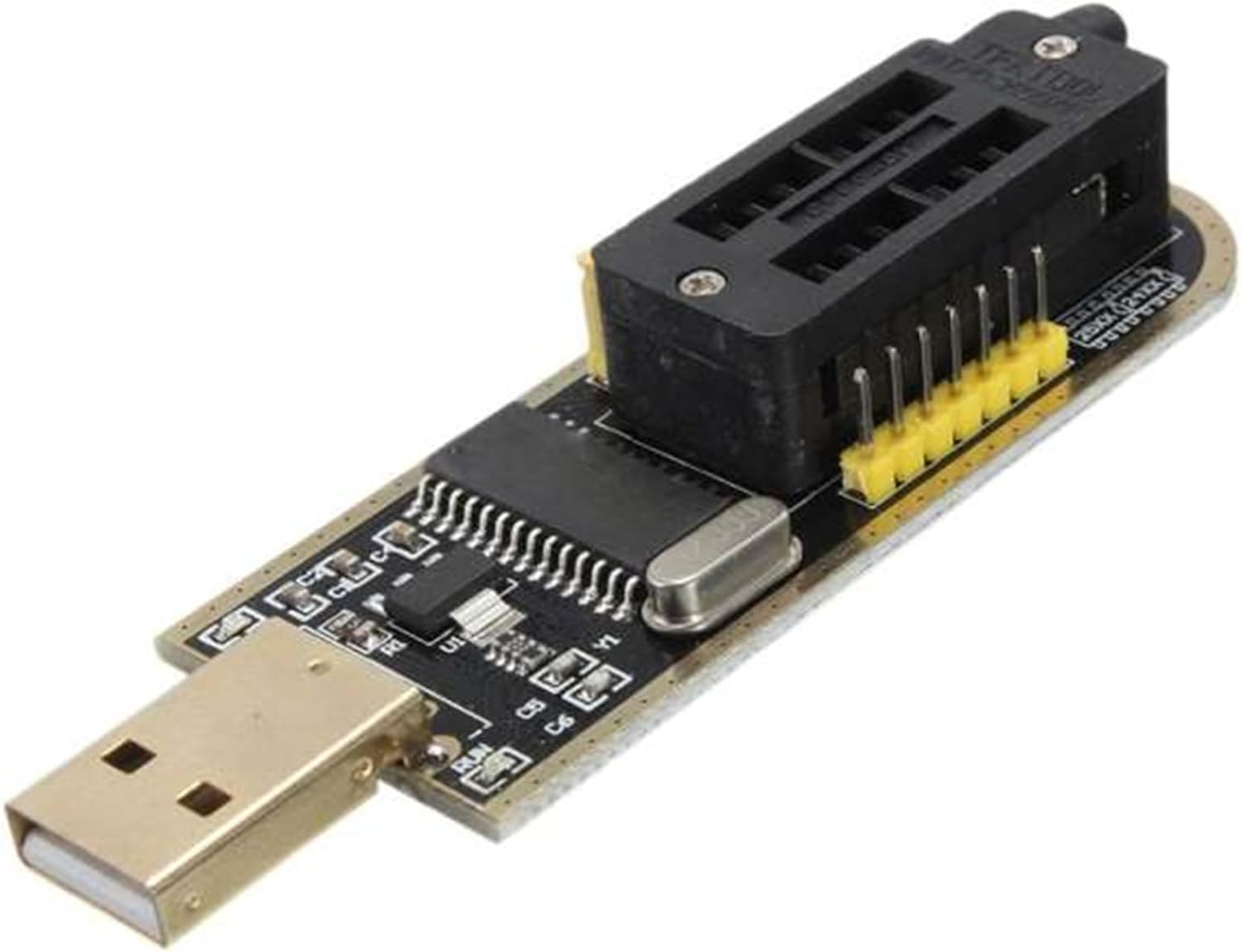 2X CH341A 24 25 Series EEPROM Flash BIOS USB Programmer Module + SOIC8 SOP8 Test Clip for EEPROM 93CXX / 25CXX / 24CXX