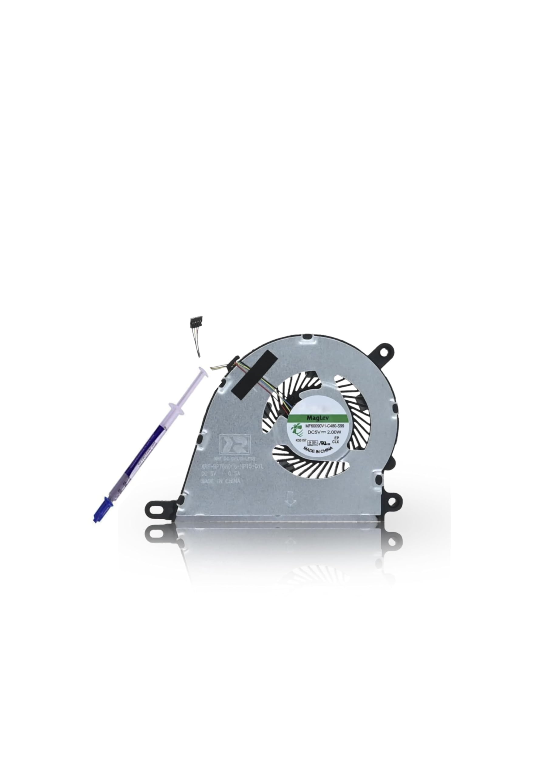 Replacement Internal Laptop CPU Cooling Fan Compatible for HP 15-EF 15-DY 15S-FR/EQ/FQ, 14-DQ 14S-DQ 14S-DR 14-FQ 340S G7 | L68134-001 L63588-001 Comes with High quality (Thermal paste)-image-18