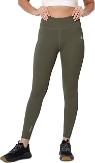 CULTSPORT Women’s AbsoluteFit Solid Yoga Tights, 4-Way Stretch, Anti-Chafing, Moisture-Wicking, Squat-Proof, Sports Leggin... Price In India