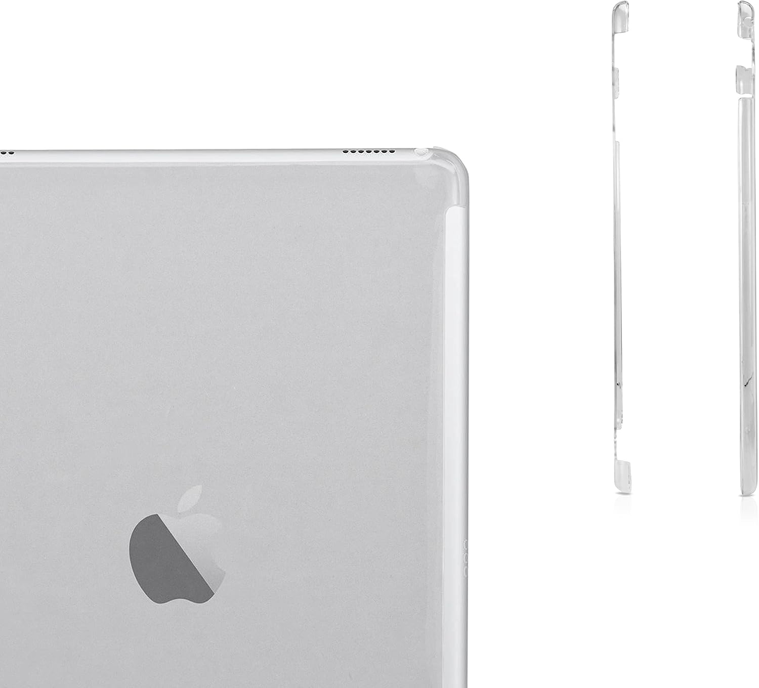 BoxWave Case Compatible with iPad Pro 9.7 (2016) - Smart Back Cover, Case that Fits w/Apple Smart Cover - Crystal Clear image 3