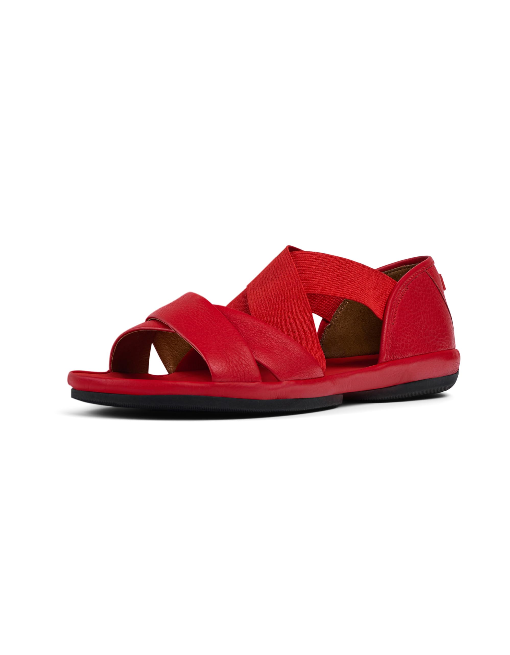 Camper Women's Right Nina-k201367 X-Strap Sandal, Red 008, 4 UK