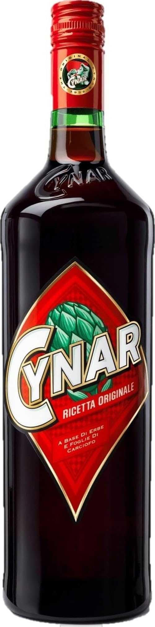 Cynar 70 cl, 16.5% ABV - Italian Bitter Artichoke Amaro Liqueur