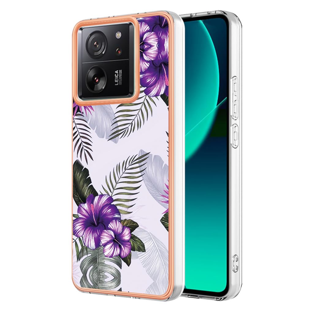 Custodia SEAHAI Per Xiaomi Mi 13T E 13T Pro – Cover Sottile In TPU Con Glitter, Effetto Marmo Bianco, Antiurto - 4