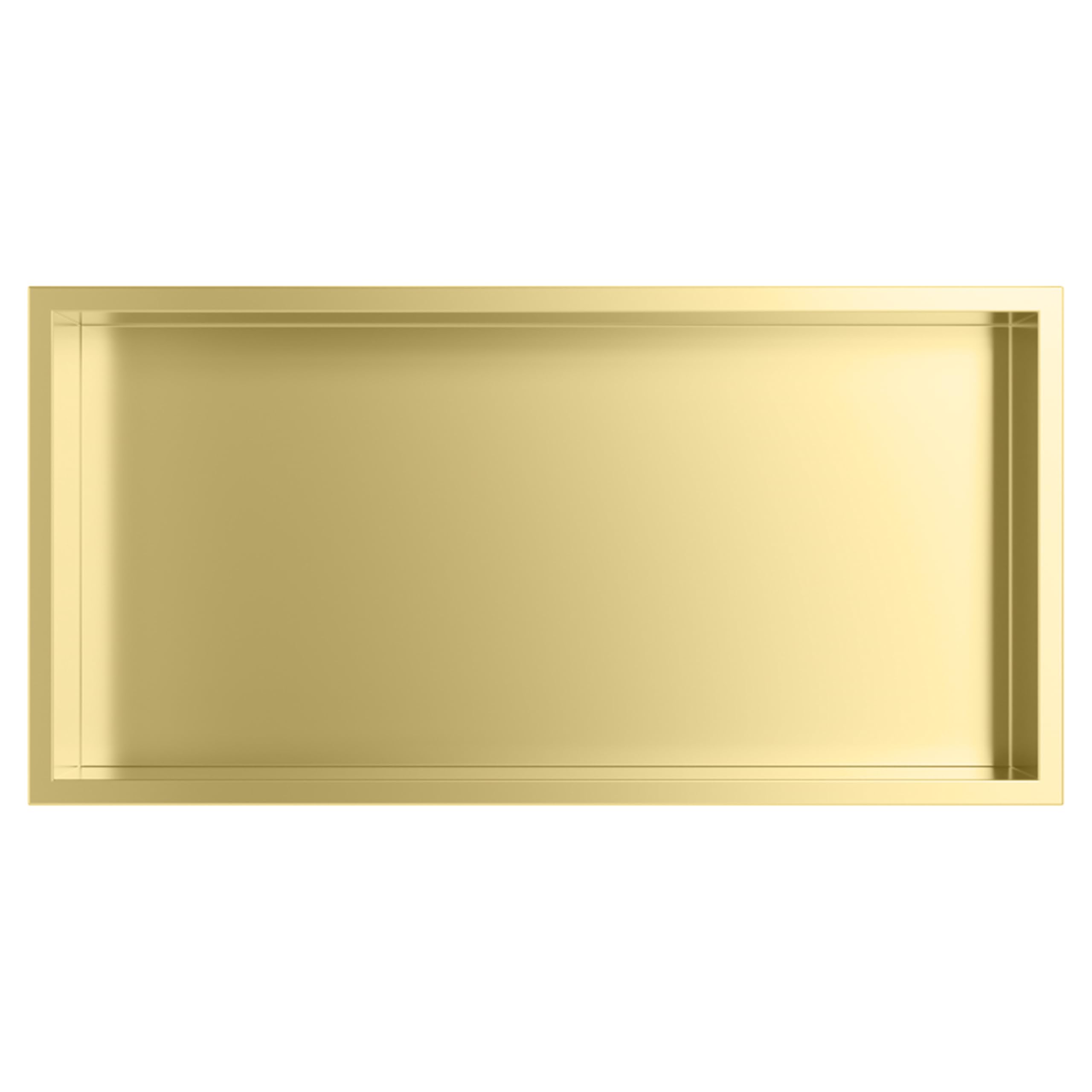 Nassboards 304 Stainless Steel Shower Niche - Wet Room Shelf Recess, Waterproof Storage - Easy Installation for Home Improvement, Bathroom Renovation - Durable, Lightweight, Pre-Built