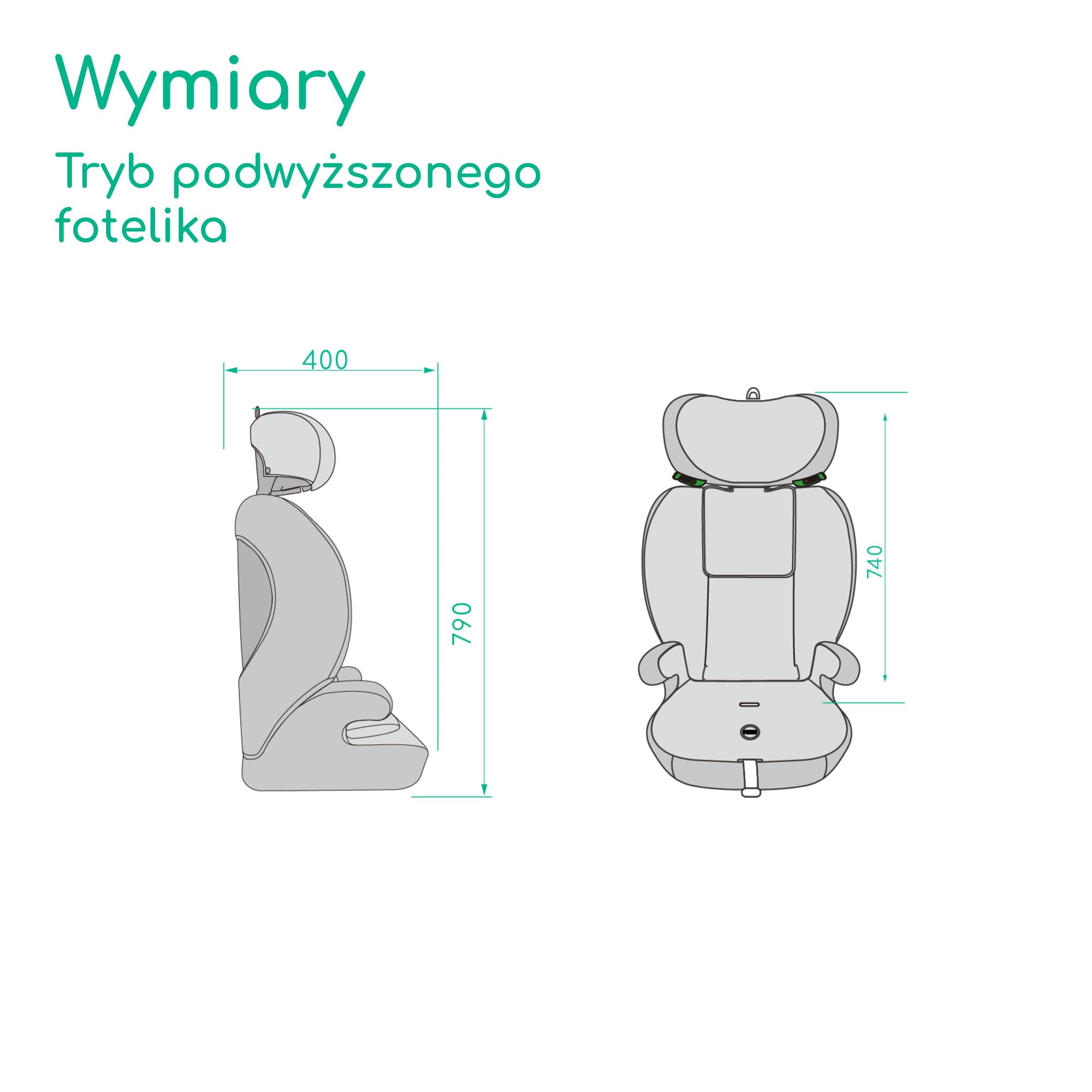Bebeconfort Ever i-Safe, Ewolucyjny Fotelik Samochodowy, 15 Miesięcy - 12 Lat, 76-150 cm, Fotelik dla Malucha, Bezpieczeństwo R129, Ochrona przed Uderzeniem z Boku, 11 Pozycji Zagłówka, Full Black