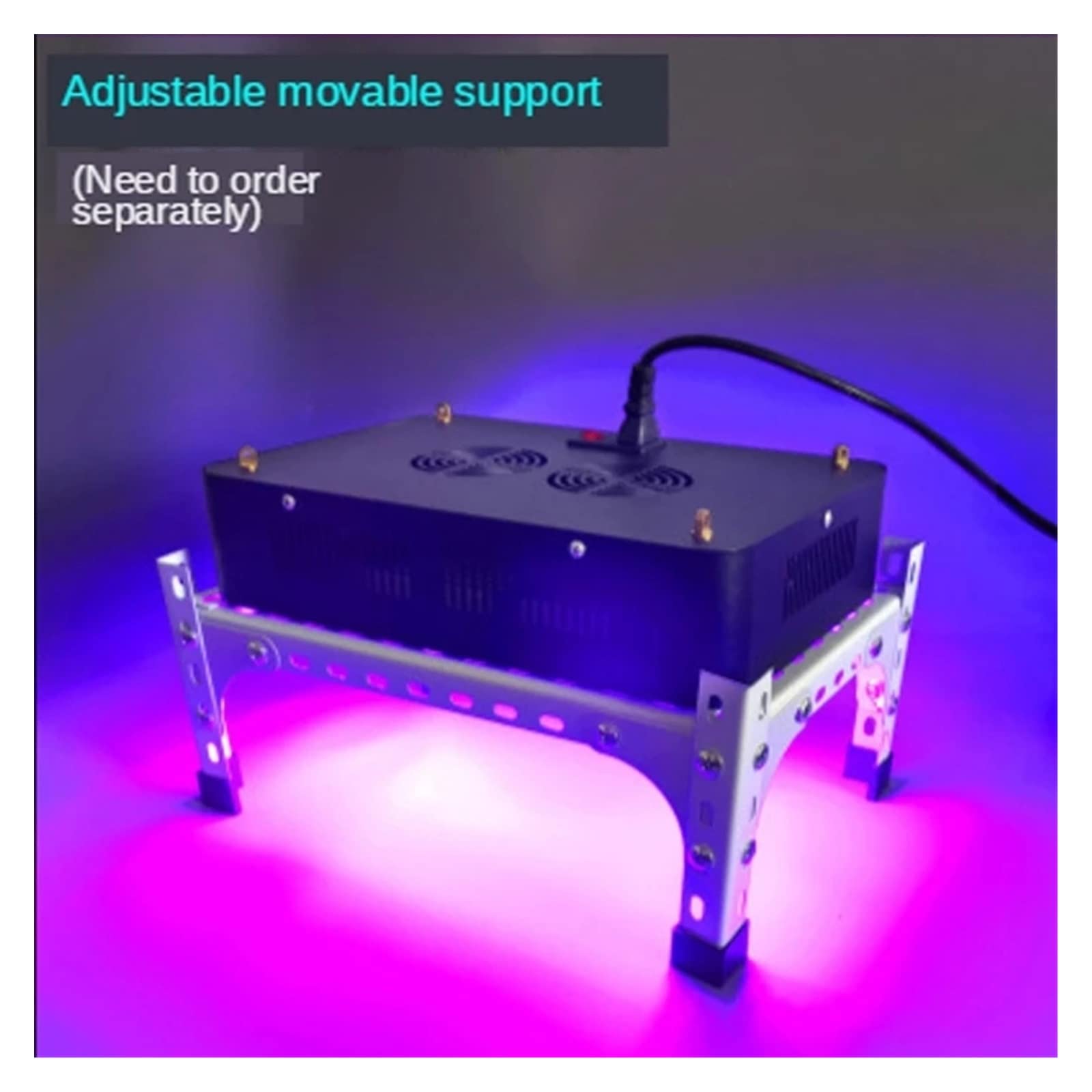 Lampa utwardzająca UV, 1500W 395nm 405nm długość fali ultrafioletowe LED lampa utwardzająca klej UV zielone światło olejowe do lakieru żelowego sitodruk 3D drukowanie(365nm)