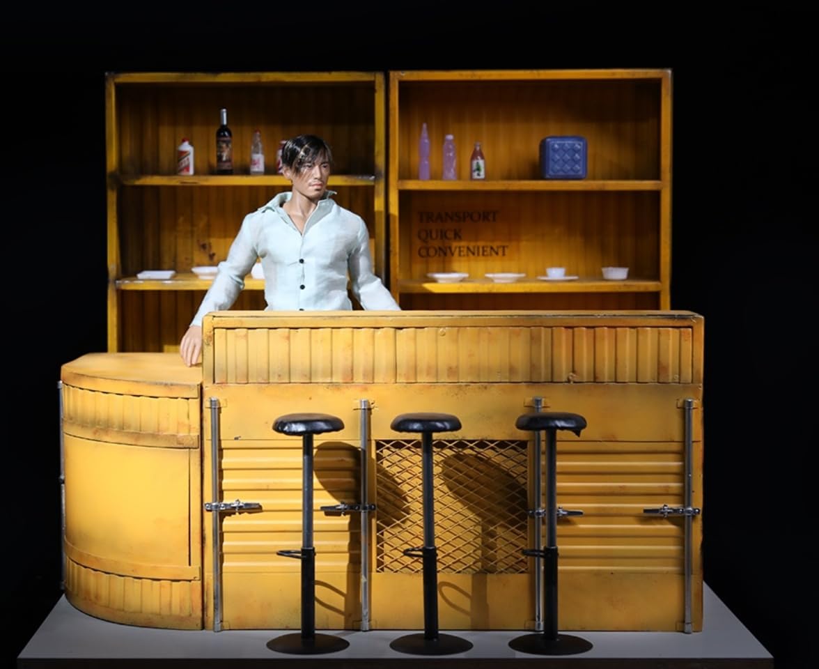 Amazon | HiPlay mmmtoys 1/6 バー カウンター席 M2318B 地台 可動  