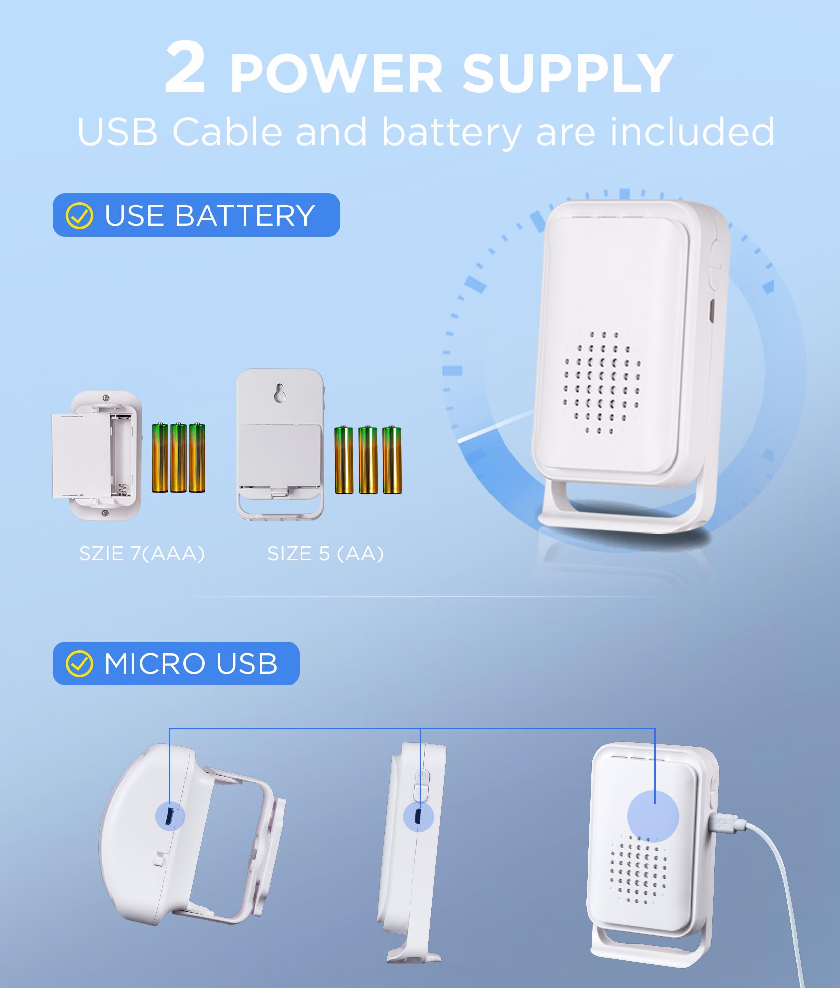 Allarme da letto per anziani e pazienti affetti da demenza, allarme wireless con sensore di movimento per anziani (1 sensore + 1 ricevitore)